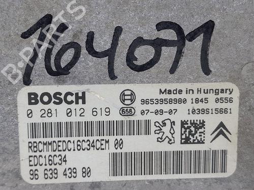 Engine control unit (ECU) CITROËN BERLINGO / BERLINGO FIRST MPV (MF_, GJK_, GFK_) 1.6 HDI 90 (MF9HX) | BP20769444M57 