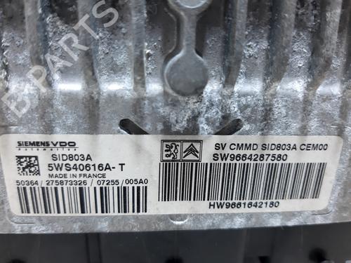 Engine control unit (ECU) CITROËN C4 Picasso I MPV (UD_) 2.0 HDi 138 | BP20757889M57 