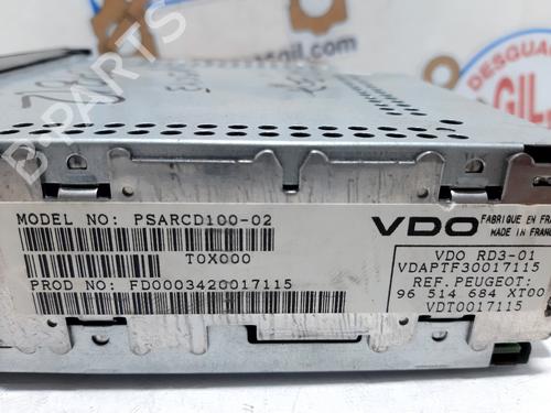 Radio PEUGEOT 307 Break (3E) 2.0 HDI 110 | BP20739320E6 