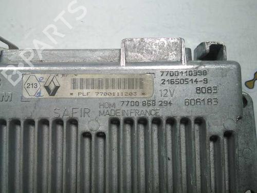 Engine control unit (ECU) RENAULT CLIO II (BB_, CB_) 1.2 (BB0A, BB0F, BB10, BB1K, BB28, BB2D, BB2H, CB0A,... | BP20797695M57 