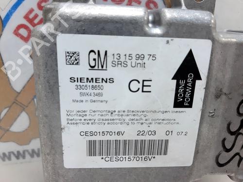 ECU airbags OPEL VECTRA C (Z02) 2.2 DTI 16V (F69) | BP20757585M53 