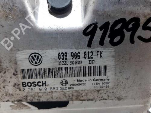 Engine control unit (ECU) SEAT TOLEDO II (1M2) 1.9 TDI | BP20733090M57 