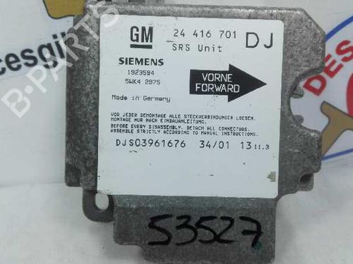 ECU airbags OPEL VECTRA B (J96) 1.8 i 16V (F19) | BP20806033M53 