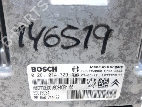 Engine control unit (ECU) CITROËN C4 Grand Picasso I (UA_) 1.6 HDi | BP20757855M57 