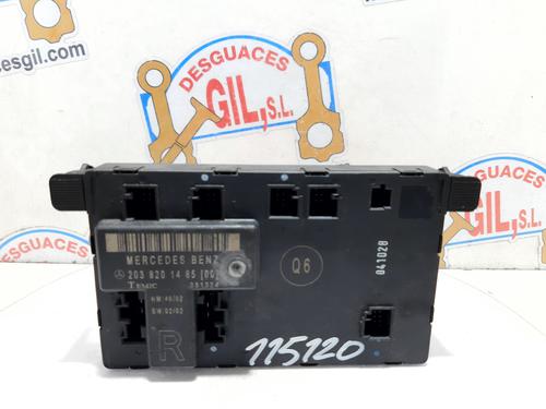 Used Comfort control module MERCEDES-BENZ C-CLASS (W203) C 270 CDI (203.016) (170 hp) 20741593