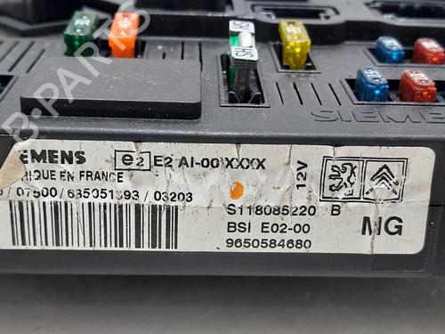 Fuse box PEUGEOT 206 Hatchback (2A/C) 1.1 i | BP20764511E1 