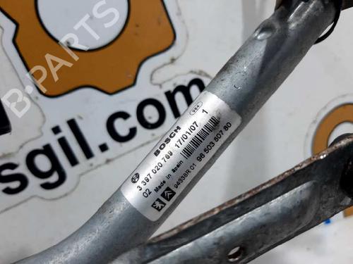 Front wiper motor PEUGEOT 207 (WA_, WC_) 1.6 HDi | BP20801674M29 