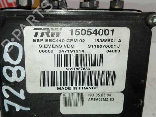 ABS pump PEUGEOT 407 (6D_)  | BP20778286M43 