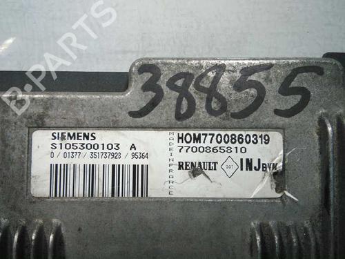 Engine control unit (ECU) RENAULT MEGANE I (BA0/1_) 1.6 e (BA0F, BA0S) | BP20798018M57 