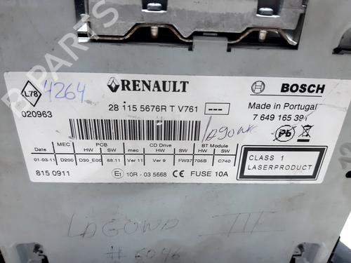 Radio RENAULT LAGUNA III (BT0/1) 2.0 dCi (BT07, BT0J, BT14, BT1A, BT1S) | BP21828145E6 