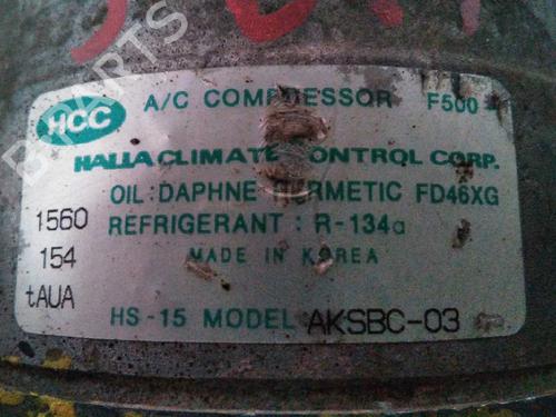 AC compressor HYUNDAI COUPE I (RD) 2.0 16V | BP20780976M34 