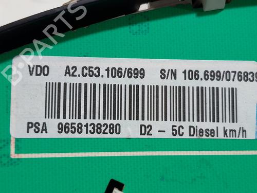 Instrument cluster PEUGEOT 407 (6D_) 2.0 (6DRFNB, 6DRFNE) | BP20768017C47 