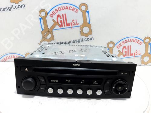 Used Radio CITROËN C4 Grand Picasso I (UA_) 1.6 HDi (109 hp) 20746715