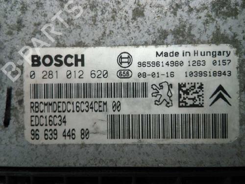Engine control unit (ECU) CITROËN BERLINGO / BERLINGO FIRST Box Body/MPV (M_) 1.6 HDI 75 (MB9HW) | BP20795692M57 