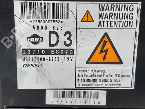 Engine control unit (ECU) NISSAN NAVARA NP300 (D40) 2.5 dCi 4WD (D40TT, D40T, D40M, D40BB) | BP20761544M57 