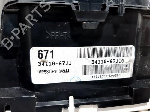 Instrument cluster SUZUKI GRAND VITARA II (JT, TE, TD) 1.9 DDiS All-wheel Drive (JT419, TD44, JB419WD, JB419XD,... | BP20809882C47 