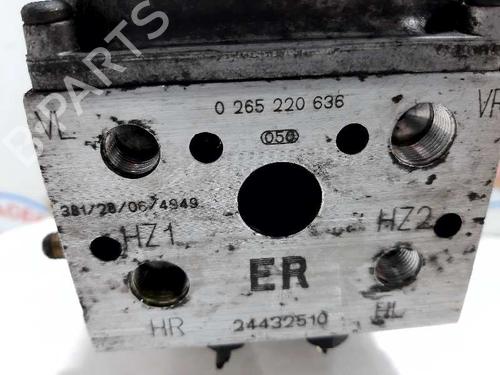 ABS pump OPEL ZAFIRA A MPV (T98) 2.2 DTI 16V (F75) | BP20734587M43 