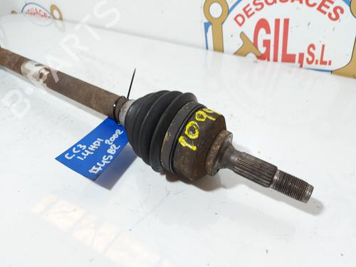 Right front driveshaft CITROËN C3 I (FC_, FN_) 1.4 HDi | BP20739216M39 