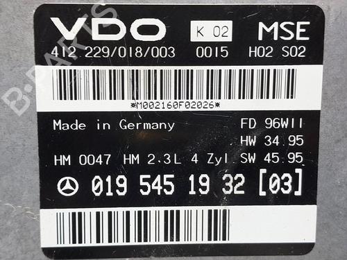 Engine control unit (ECU) MERCEDES-BENZ C-CLASS T-Model (S202) C 230 T (202.083) | BP20769512M57 