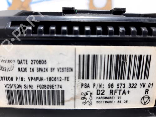 Climate control PEUGEOT 407 SW (6E_, 6D_) 2.0 HDi 135 | BP20811715I5 