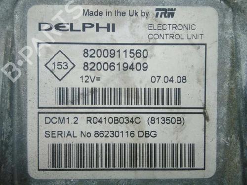 Engine control unit (ECU) RENAULT KANGOO (KC0/1_) 1.5 dCi | BP20797614M57 
