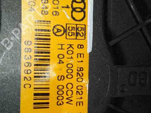 Varmeblæser AUDI A4 B6 (8E2) 1.9 TDI quattro | BP20779366M62 
