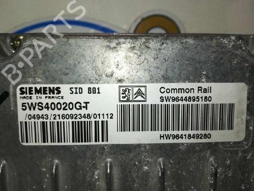 Engine control unit (ECU) PEUGEOT 307 (3A/C) 2.0 HDi 90 | BP20804077M57