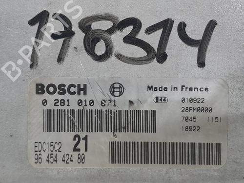 Engine control unit (ECU) CITROËN XSARA Break (N2) 2.0 HDi 109 | BP23565211M57 