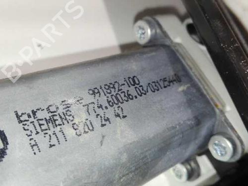 Rear right window mechanism MERCEDES-BENZ E-CLASS (W211) E 420 CDI (211.029) | BP20789923C25 