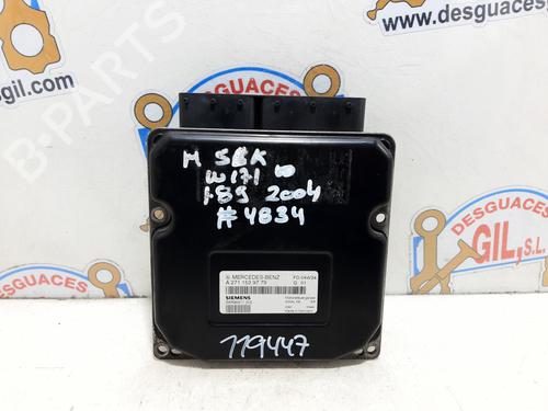 Used Engine control unit (ECU) MERCEDES-BENZ SLK (R171) 200 Kompressor (171.442) (163 hp) 20743298