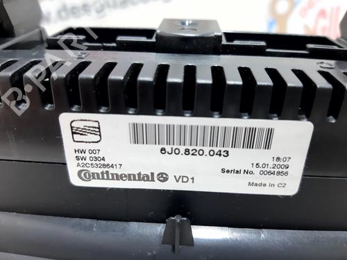 Climate control SEAT IBIZA IV SC (6J1, 6P5)  | BP20746411I5 