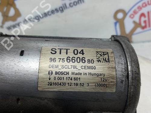 Starter PEUGEOT 3008 I MPV (0U_) 1.6 HDi 115 / BlueHDi 115 | BP20766347M8 