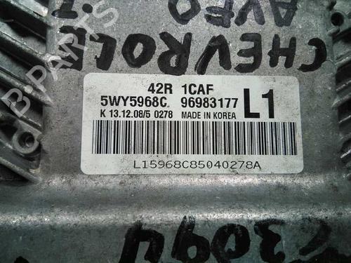 Engine control unit (ECU) CHEVROLET AVEO / KALOS Hatchback (T250, T255) 1.2 | BP20801376M57 