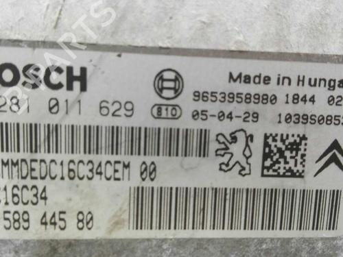 Engine control unit (ECU) CITROËN C4 I (LC_)  | BP20790529M57 