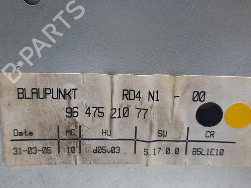 Radio CITROËN C4 I (LC_)  | BP20761644E6 