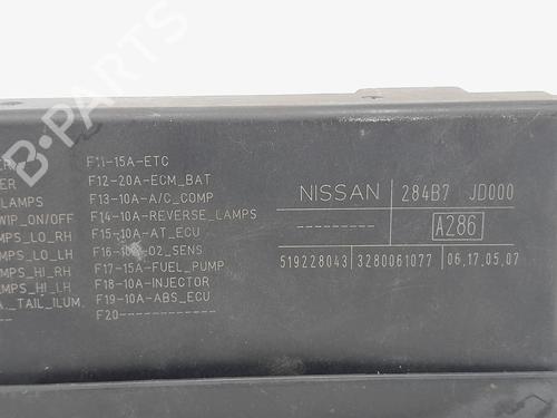 Fuse box NISSAN QASHQAI / QASHQAI +2 I (J10, NJ10, JJ10E) 2.0 dCi | BP28192278E1 