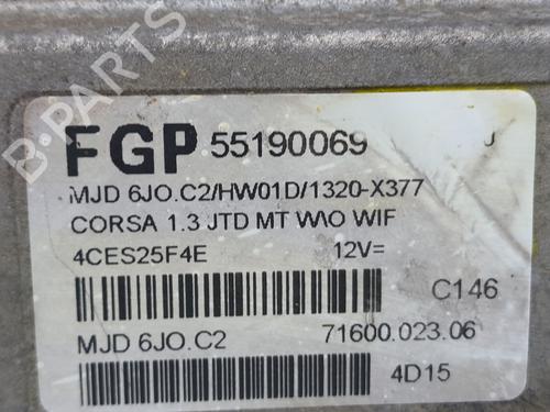 Engine control unit (ECU) OPEL CORSA C (X01)  | BP27360380M57 