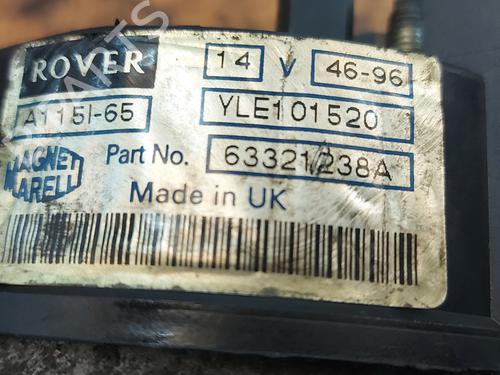 Alternator ROVER 400 II (RT) 416 Si | BP20737876M7 