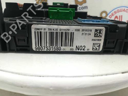 Fuse box PEUGEOT 208 I (CA_, CC_) 1.6 HDi / BlueHDi 75 | BP20729199E1 