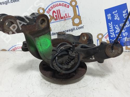 Used Left front steering knuckle RENAULT SCÉNIC III (JZ0/1_) [2008-2016]  20749330