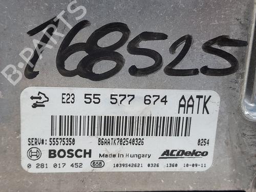 Engine control unit (ECU) OPEL ASTRA J (P10) 2.0 CDTI (68) | BP20772493M57 