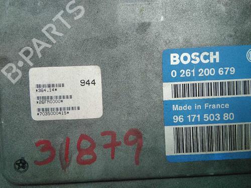 Engine control unit (ECU) PEUGEOT 306 (7B, N3, N5) 1.6 SR | BP20793636M57 