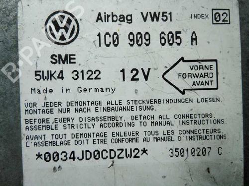 Kollisjonspute styreenhet VW GOLF IV (1J1) 1.9 TDI | BP20803428M53 