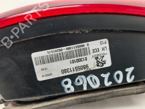Left taillight PEUGEOT 3008 I MPV (0U_) 1.6 HDi 115 / BlueHDi 115 | BP31573388C34 