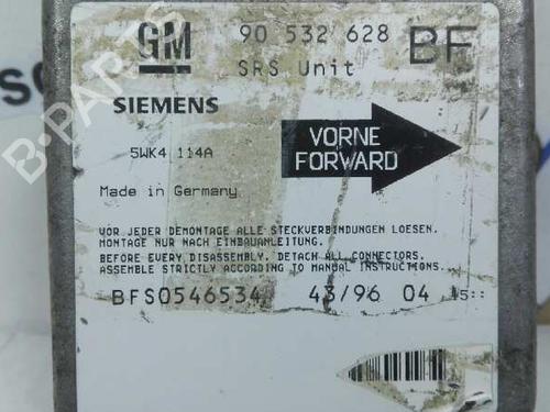 Kollisjonspute styreenhet OPEL CORSA B (S93) 1.7 D (F08, F68, M68) | BP20806046M53 