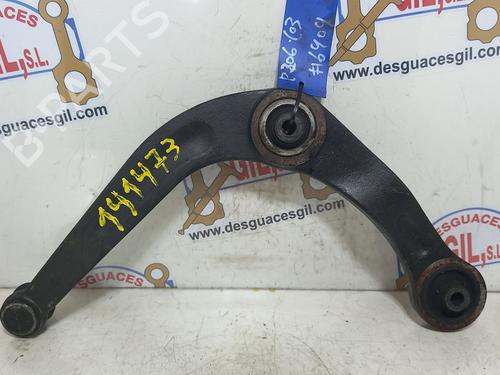Used Right front suspension arm PEUGEOT 206 Hatchback (2A/C) 1.4 HDi eco 70 (68 hp) 20754440