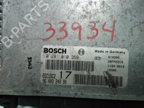 Engine control unit (ECU) CITROËN EVASION MPV (22, U6) 2.0 HDI | BP20794815M57