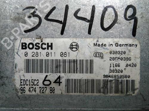 Engine control unit (ECU) PEUGEOT 307 (3A/C) 2.0 HDi 110 | BP20795205M57 