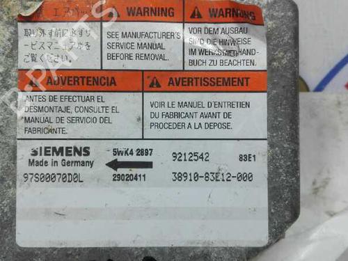 ECU airbags OPEL AGILA (A) (H00) 1.0 12V (F68) | BP20806038M53 