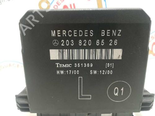 Comfort control module MERCEDES-BENZ C-CLASS (W203) C 220 CDI (203.006) | BP20729406M56 